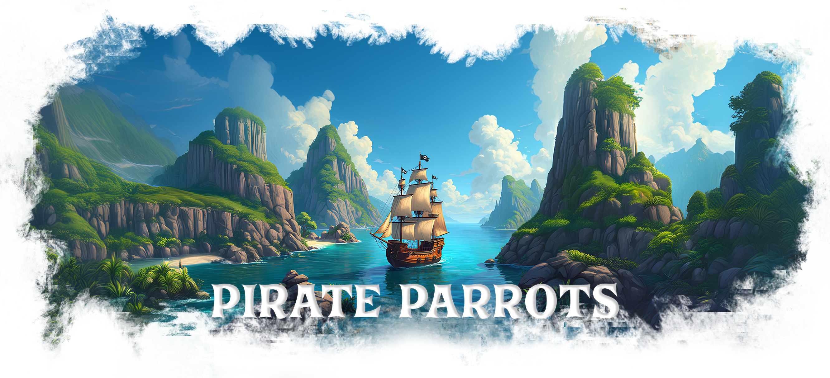 Pirate Parrots Banner